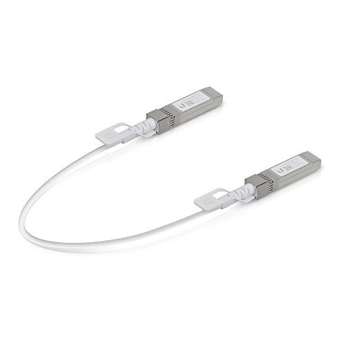 Ubiquiti UC-DAC-SFP+ Direct Attach Copper Cable, 10 Gbps, 0.5m, White
