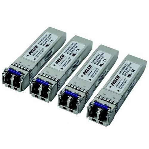 Pelco FSFP-EGSM2LC40 SFP EI 1000M 1310NM SM 2FIB LC 40K Image of PE-FSFPEGSML