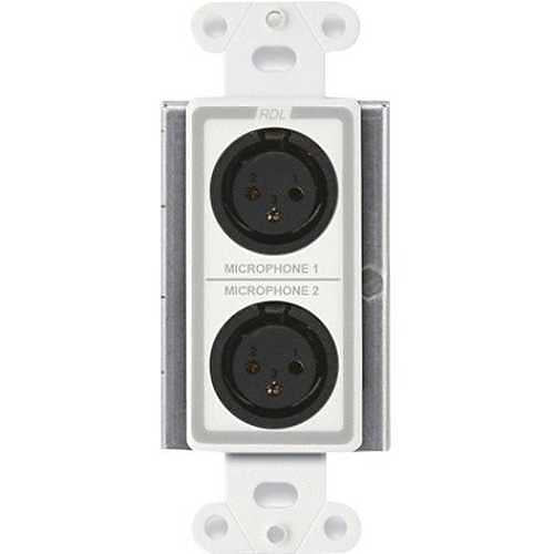 RDL D-TPSM2A Active 2-Pair Sender Dual Microphone Preamplifier