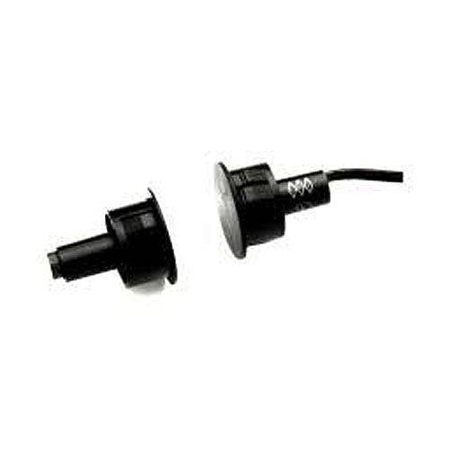 GRI 194-12-B 1\\" Steel Door Recessed Switch Set, Standard Gap, 5W, 175VDC, 0.25 Amp, Open/Closed SPDT, C, Brown Image of GI-19412BR