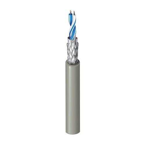Belden 82841 877500 24/2 Stranded Low Capacitance Computer Cable, TC conductors, FEP insulation, twisted pair, overall Beldfoil shield, 500\' (152.4m) UnReel