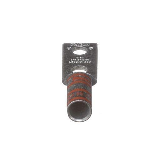 Panduit LCC3/0-38D-X Copper Compression Connector Lug, 2-Hole, 3/0AWG WireG