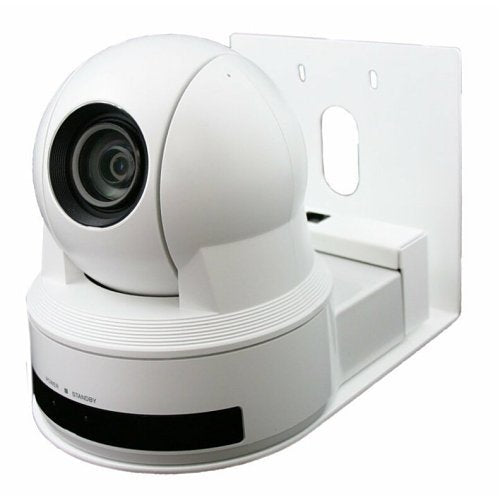 Vaddio Thin Profile Wall Mount Bracket for Sony EVI-D80/EVI-D90 Camera, White (535-2000-236W)