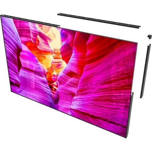 Peerless-AV DS-LEDTK-12VX8S SEAMLESS Universal Trim Kit for Direct View LED Display Video Walls, 12\' Vented 8\' Solid Slides