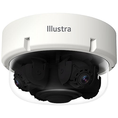 Illustra IPS20-M12-OIA4 Pro Gen4 20MP IR Multisensor Camera, 2.7-13.5mm Lens, White