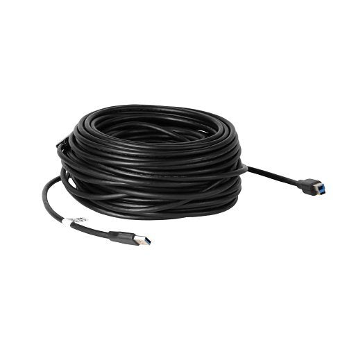 Vaddio USB 3.0 Type Male to Type Male Active Cable, 30m, Black (440-1005-025)