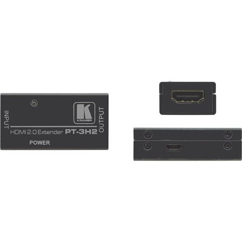 Kramer 50-003290 PT-3H2 4K HDR HDMI Extender, 4K at 60Hz (4:4:4)