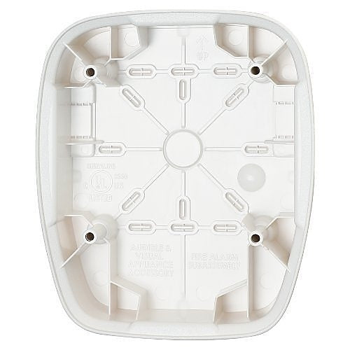 Gentex GHSLFBBW Surface Round Back-Box for GC Series, White