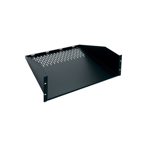 Middle Atlantic U317 U Series Vented Utility Rack Shelf, 17.75\\" Deep, 3U RMS, Black