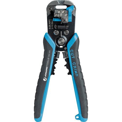 Jonard Tools Wire Stripper & Crimper, 8-26 AWG Image of J0-WSC826