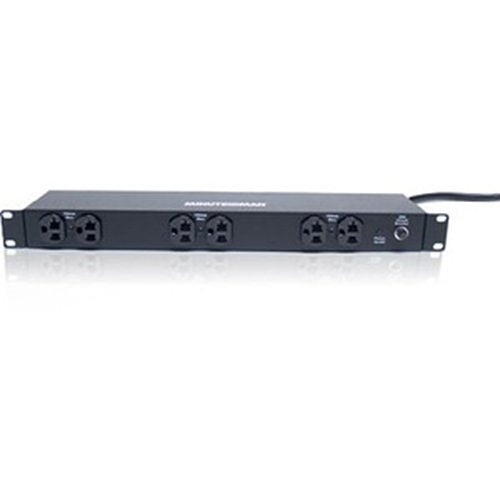 Minuteman OEPD815HV 15A Horizontal / Vertical Power Distribution Unit with 6-Front Outlets