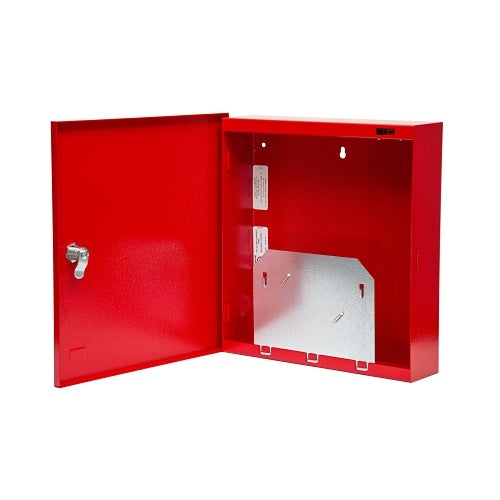 SAE SSU00685 Fire Alarm Document Box, 12\\" Width x 2-1/4\\" Depth x 13\\" Height, Red
