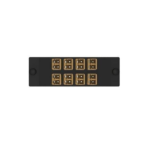 Panduit FAP8WEORORDLCZ 8 Position Keyed Standard Duplex LC Connector