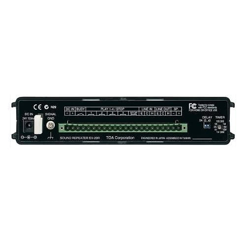 TOA EV-20RPS QV Digital Message Repeater with USB Kit