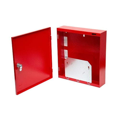 SAE SSU00672 FDB Fire Alarm Document Box, 12\\" x 13.1\\" x 2.3\\" D, Red