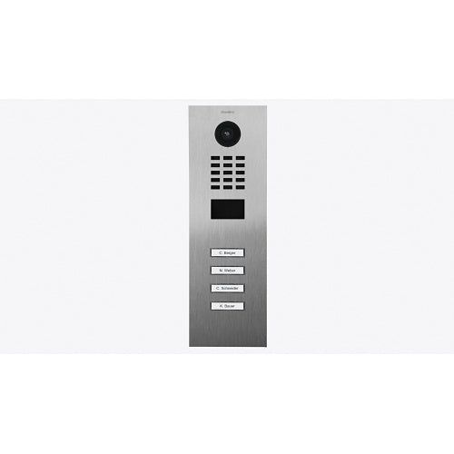 DoorBird D2104V IP Video Intercom, Stainless Steel V2A
