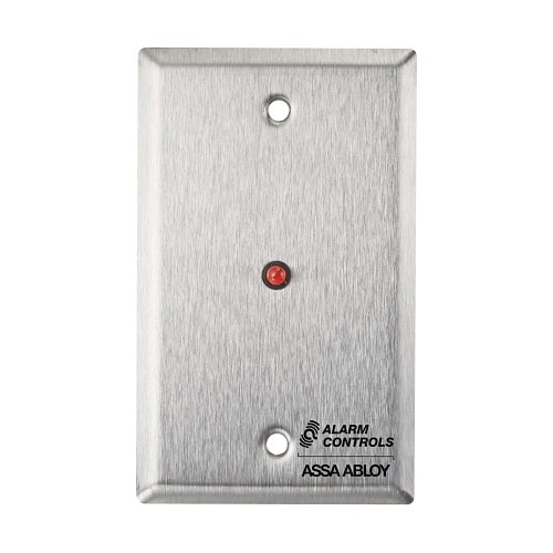 Alarm Controls RP-09302 Remote Wallplate with Resistor,  Weather Resistant, Red and Green LED