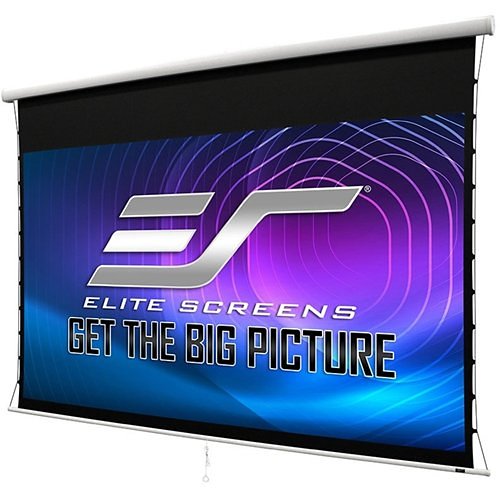 Elite Screens Manual Tab-Tension MT140XWH2 140\\" Projection Screen