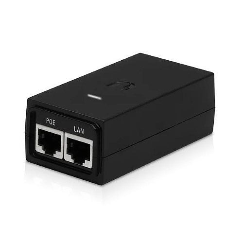 Ubiquiti POE-24-12W 24V PoE Adapter, Mid-Power, Black