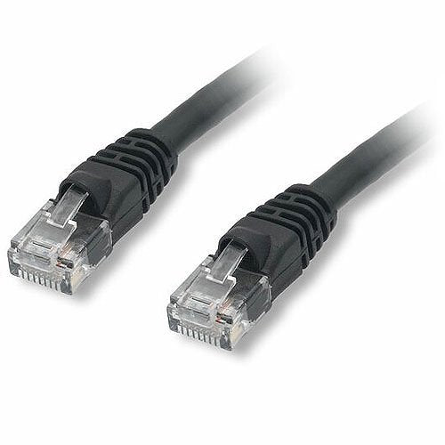 Comprehensive CAT6-14BLK CAT6 Patch Cable, 550 MHz, Snagless, 14\' (4.2m), Black Image of RH-CAT614BLK