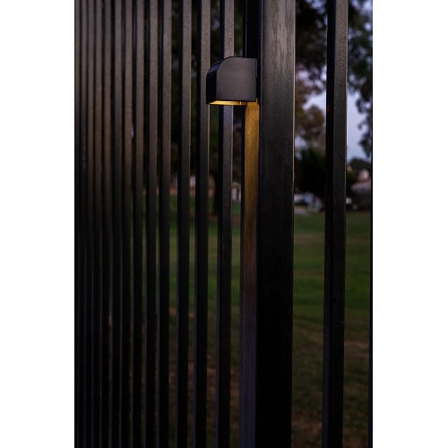 FX Luminaire QL-1LED-FB Modern Collection Series QL LED Down Light, Flat Black