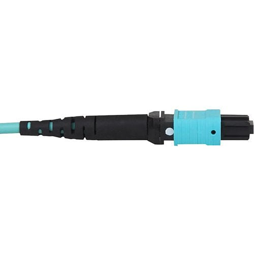 ICC ICFOJATG50 MTP-MTP Plenum Multimode 50/125 (OM3) Type Fiber Optic Patch Cable with 12-Fiber in Aqua