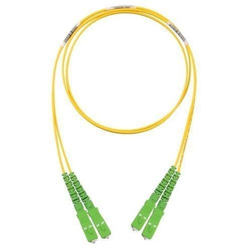 Panduit F923LANANSNM015 2-Fiber 3mm Patch Cord, OS2, LSZH, SC APC to SC APC, Standard