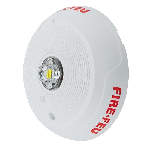 System Sensor SCWLED-B Bilingual Strobe, Ceiling, White