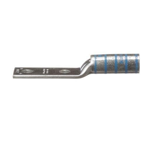 Panduit LCC400-12W-6 Compression Connector Lug, 2-Hole, 400kcmil, Copper