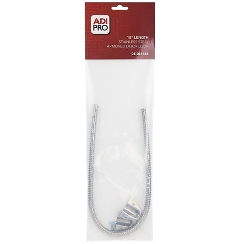 ADI PRO 0E-DL18SS 18\\" Stainless Steel Armored Door Loop