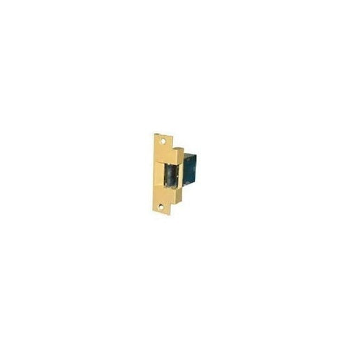 Trine 007-12VDC 00 Series Light Commercial Electric Strike, 12VDC, Brass Powder Coated