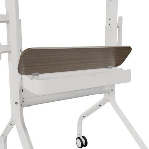 Chief LSCUW Voyager Manual Height Adjustable AV Cart, White
