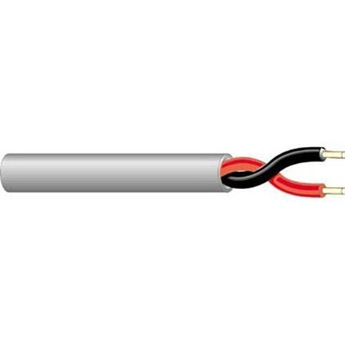 West Penn 225GY1000 16/2 Speaker Cable, CMR, 1000' (304.8m) Reel, Gray