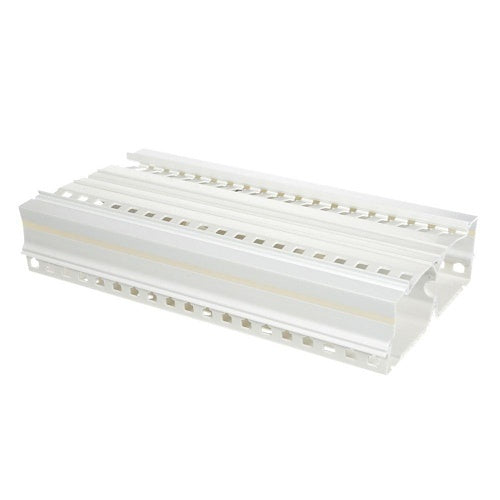 Panduit DRD33WH6 PanelMax DIN Wiring Duct with Base, Covers and DIN Rail Fasteners, 3-Height