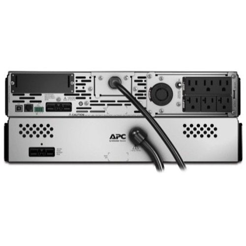 APC SMX2000RMLV2U Line Interactive Smart-UPS with SmartSlot, 2000VA/1800W, 5-15R, 5-20R, and L5-20R NEMA Outlets, 2U RMS
