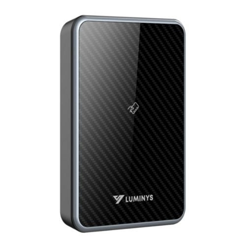 Luminys RD1CW Waterproof Access Reader with MIFARE IC Card Support, IP66 Outdoor-Rated, RS-485 and Wiegand Interfaces, Black