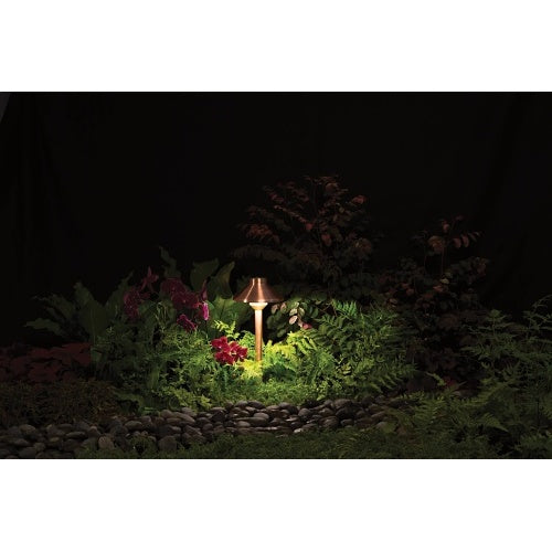 FX Luminaire JSLEDTA-CU Path Light Pinnacle Collection Series JS LED Path Light, Copper