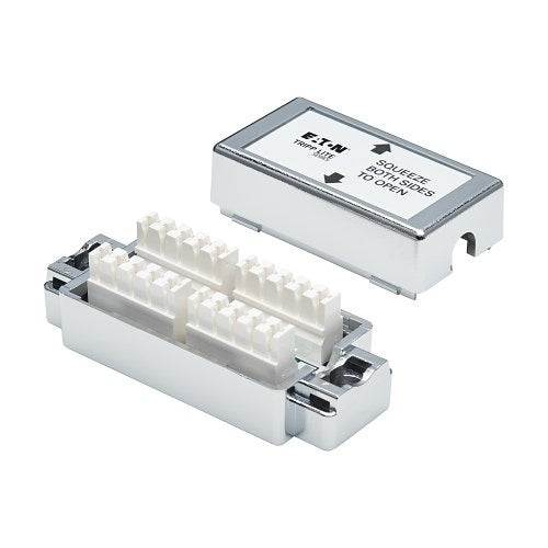 Tripp Lite N237-001-SH Cat5e/6 Shielded Surface-Mount Junction Box, 110 IDC
