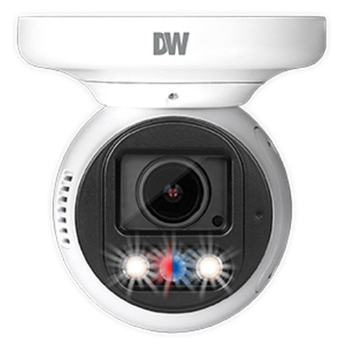 Digital Watchdog DWC-XSTD05MF MEGApix Ai 5MP Vandal Ball Turret IP Camera with White Light LEDs, 2.7-12mm Varifocal Lens