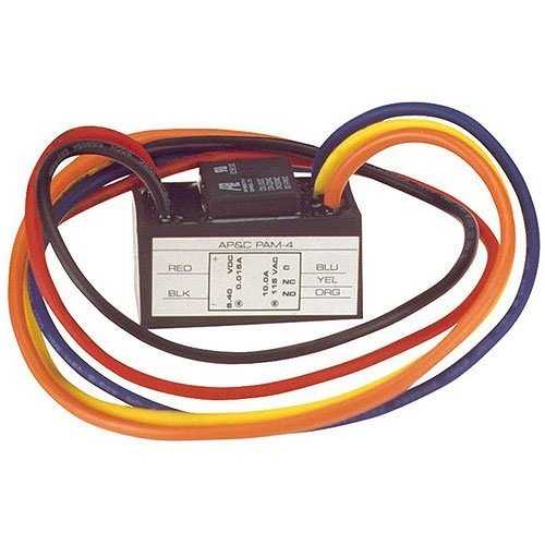 SAE SSU-PAM-2 PAM-Series Multi-Voltage Encapsulated Relay, 7A, 12/24VDC, SPDT