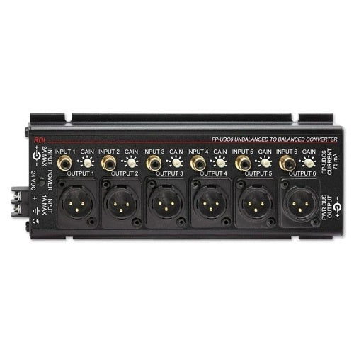 RDL FP-UBC6 6-Channel Unbalanced to Balanced Converter