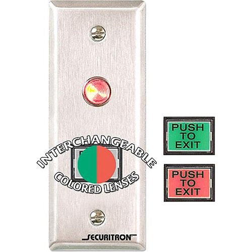 Securitron PB3N Push Button Image of SN-PB3N