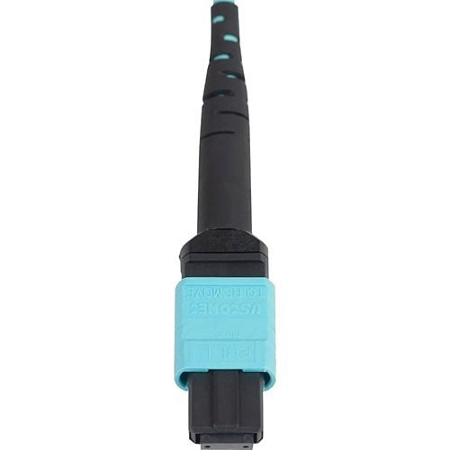 ICC ICFOJATG30 MTP-MTP Plenum Multimode 50/125 (OM3) Type Fiber Optic Patch Cable with 12-Fiber in Aqua