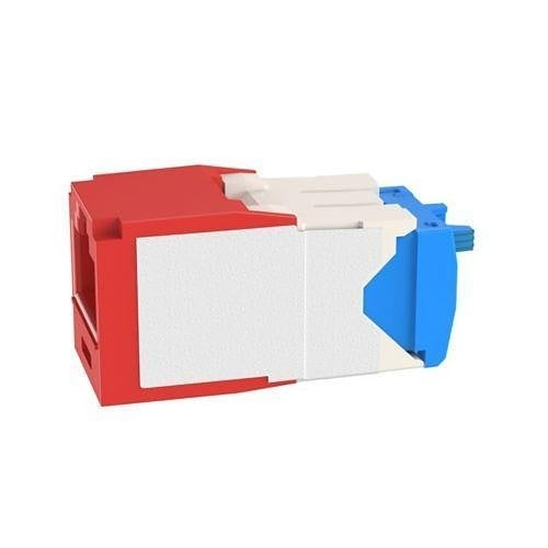 Panduit CJ6X88TGRD-24 Mini-Com Module Cat 6A UTP Keystone Jack, 8 Pos 8 Wire