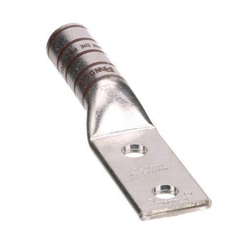 Panduit LCC500-12-6 Copper Compression Lug, 500 KCMil, 2-Hole
