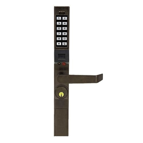 Napco PDL1300/10B1 Narrow Style Lock, Lever Set for Adams Rite 4500 / 4700 / 4900 Series Deadlatch, Duronodic Finish