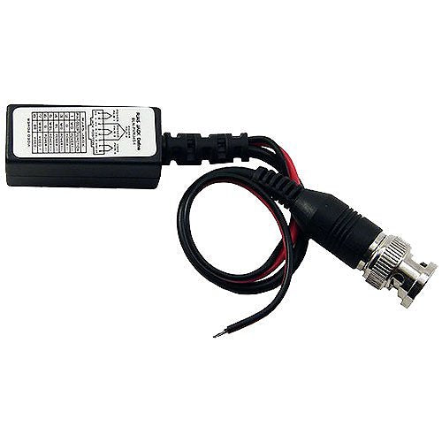 IDIS CUTPVP 1-Channel CCTV Power-Thru Balun