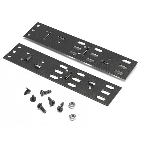 Hubbell VMRB M-Series Power Strip Bracket for VM and VCG Series, 1-Pair, Steel, Black