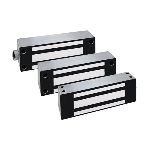 Securitron M62B-SS Maglock with Magnetic Bond Sensor, Split Strike, 12/24VDC, 1200lb Holding Force, Satin Stainless Steel