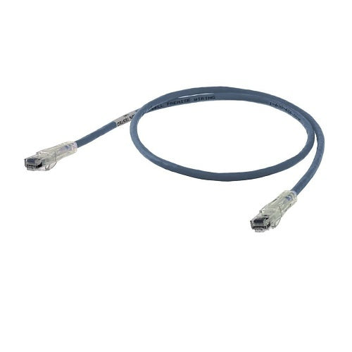 Hubbell HC6B100 Copper Solutions, Patch Cords, Ascent, Cat6A, Slim, Blue, 100\'